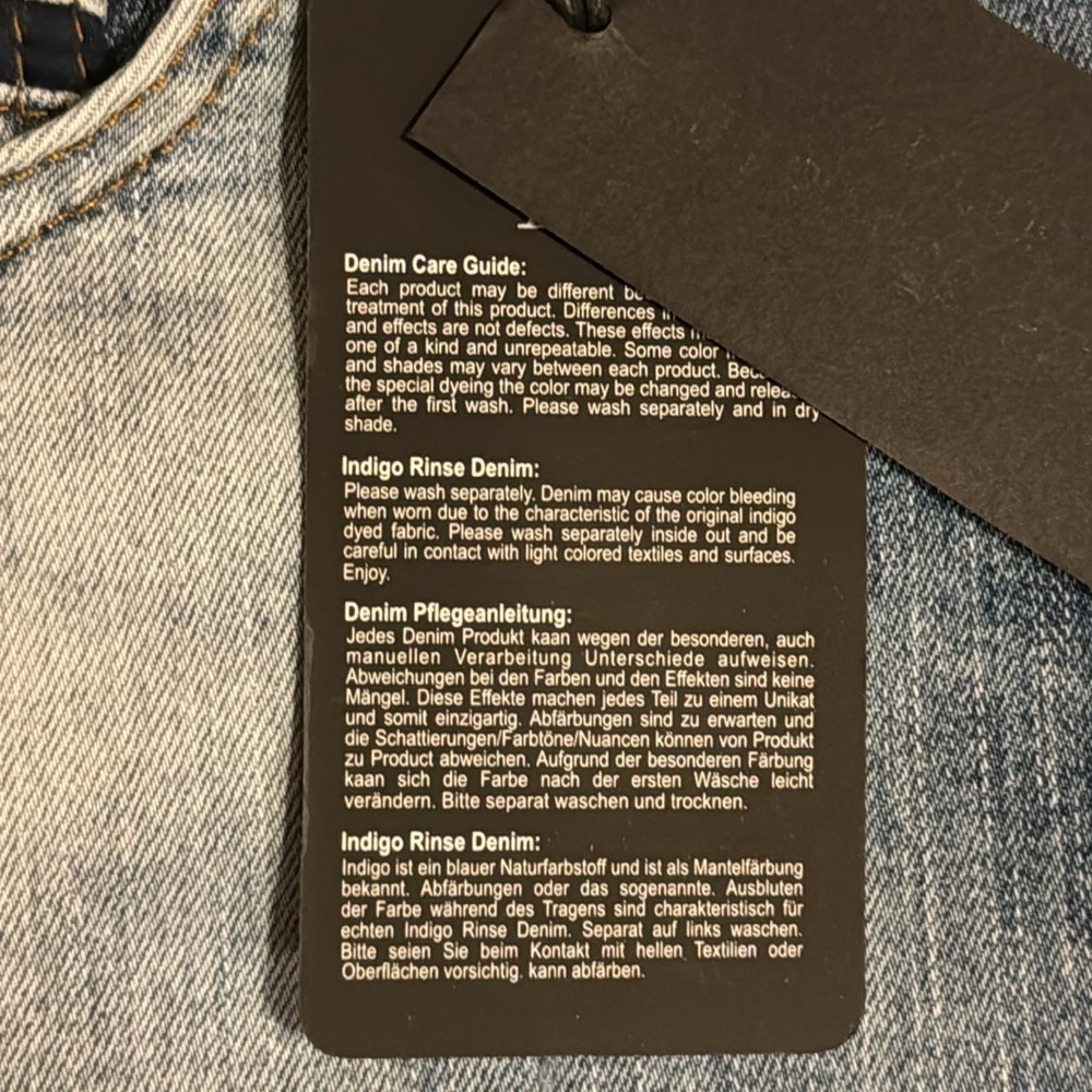 NWT A Seven Jeans Denim Distressed Low Rise Straight Leg Jeans - Picture 11 of 12